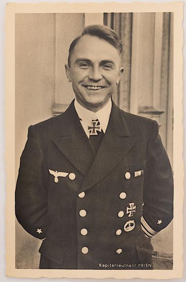 KAPITANLEUTNANT PRIEN CARD