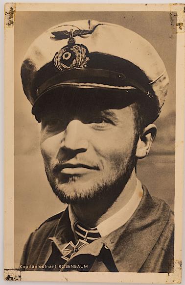 KAPITANLEUTNANT ROSENBAUM CARD