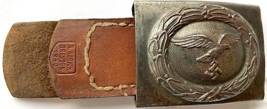 WW2 GERMAN LUFTWAFFE EARLY O/R's BELT BUCKLE